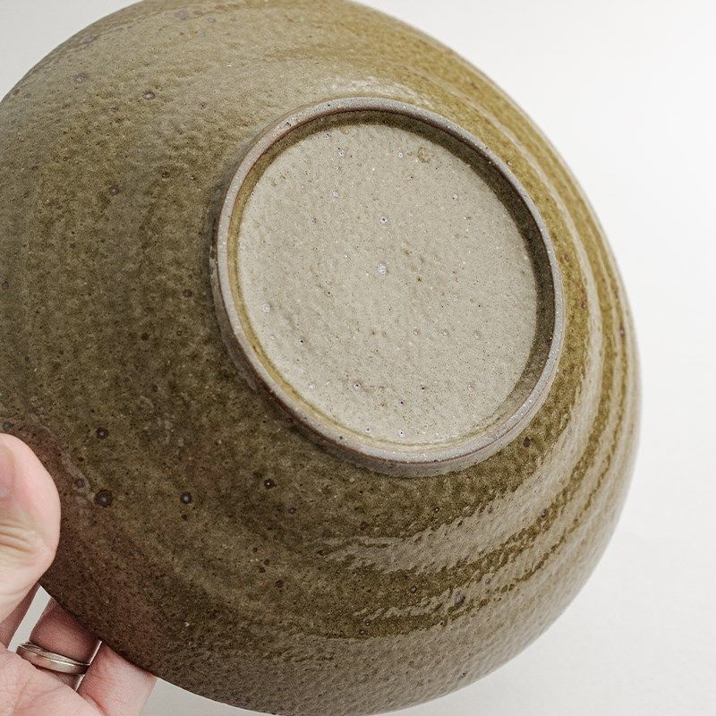 粗陶窑变青木色浅l口碗创意螺纹8英寸陶瓷深盘家用大碗冷面拌面碗,餐饮具,盘,淘宝优惠券,粉丝福利购,淘宝优惠卷