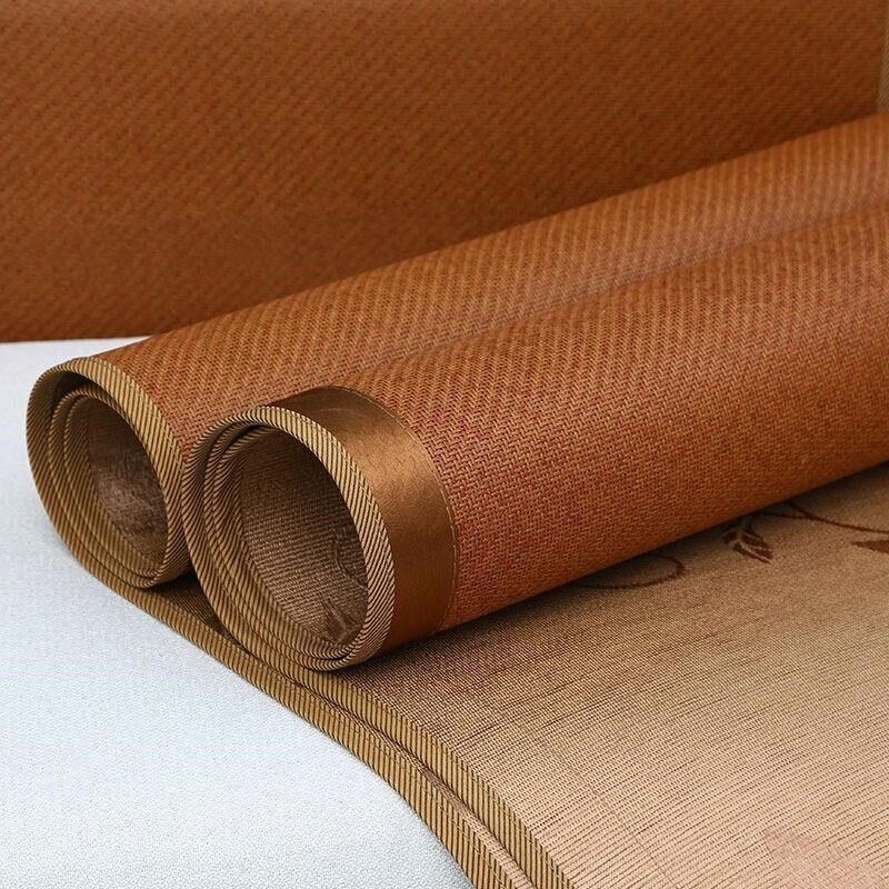 夏季沙发垫子凉席冰丝藤席竹席儿童席单人床学生宿舍W席幼儿园席