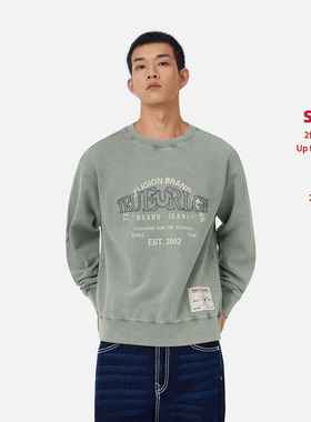 True Religion真实信仰AW25新品男款套头卫衣