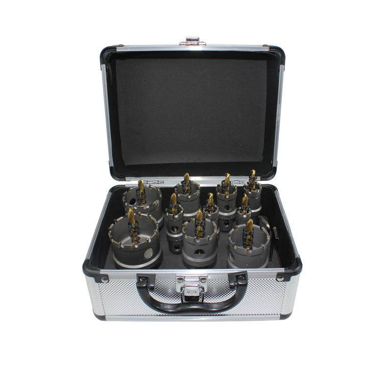 工业级TCT硬质合金开孔器铝盒套装不锈钢开孔钻头常用规格组合款,机械设备,其他机械设备,淘宝优惠券,粉丝福利购,淘宝优惠卷