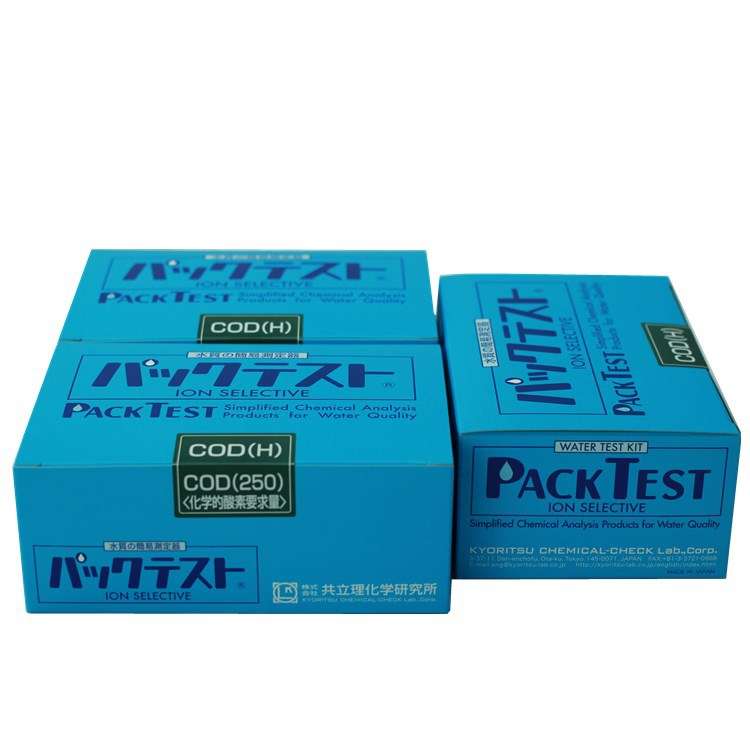 日本共立理化研究所化学需氧量COD测试盒包比色鬼简易测定器