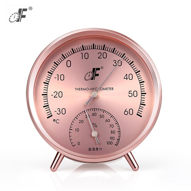 德福DF用3婴儿金属温度玫瑰之约金色时房代家室内计外温DF3系列湿