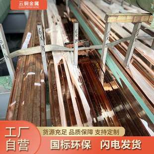 鍍錫銅排 T2紫銅排 T3模具電極紅銅排 20紫銅排 TMY6