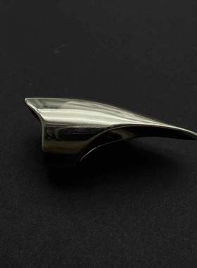 单个超长金属指甲戒指法老ins穿戴甲保护套朋克固定圈口小众戒指