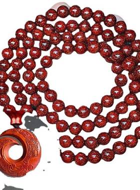 非洲人工做星手链108颗佛珠手串饰品男女手环手镯情侣项链