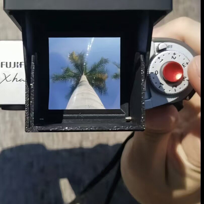 腰平取景器diy3d打印50mm菲涅尔透镜取景风景其他