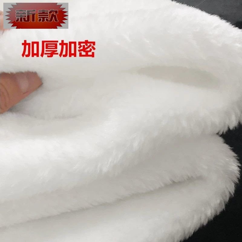 地摊桌布白色毛绒布手机珠宝展示柜台布柜台垫布布毛毛拍照背景布