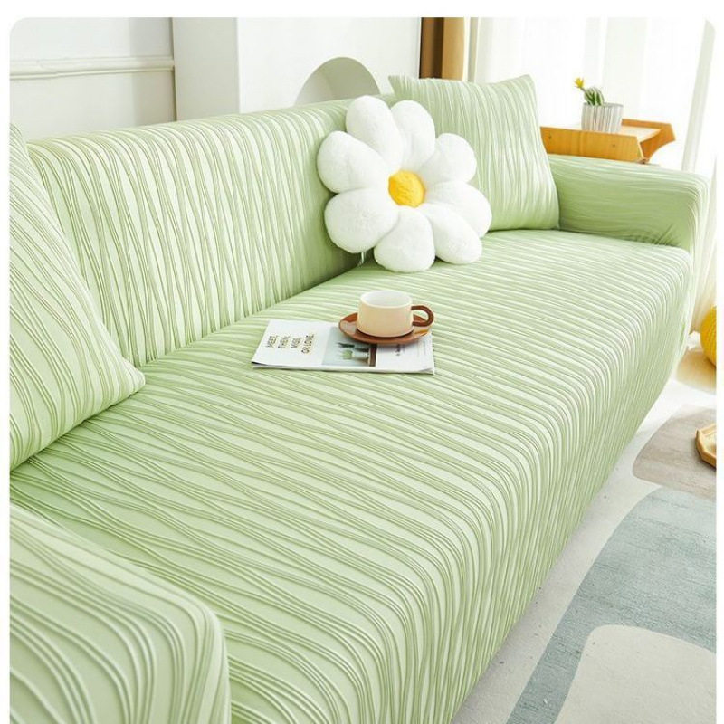 冰丝全包弹力沙发套万能夏季懒人套罩防猫抓防尘罩简约