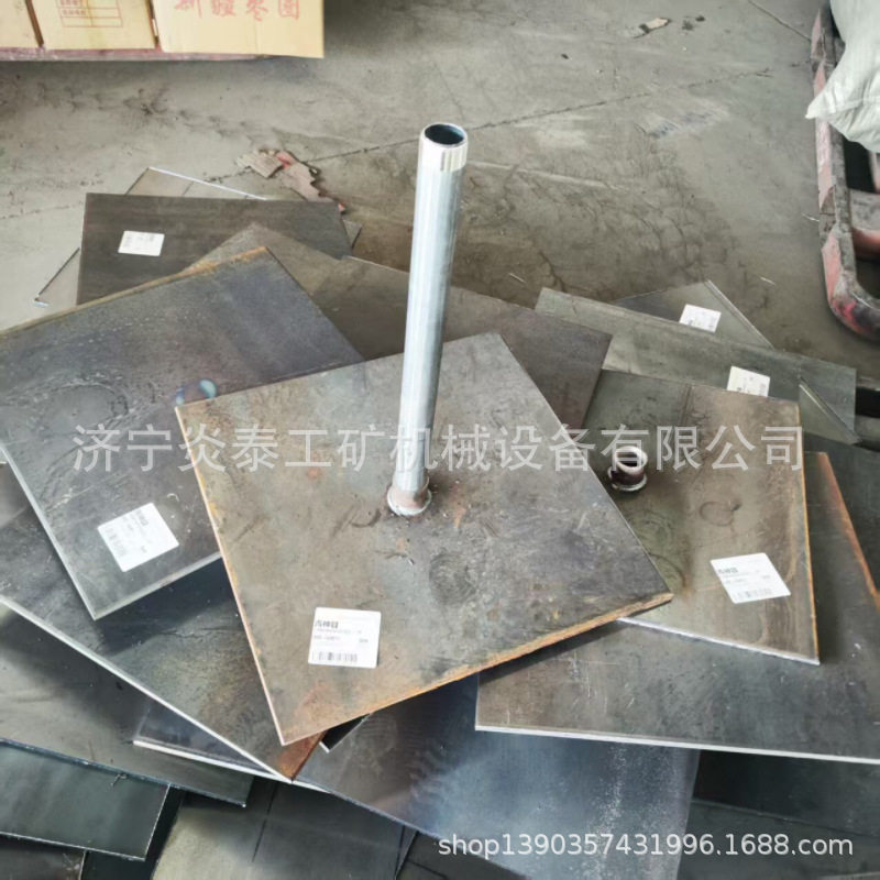 500*500*10沉降观测板400*400*10分层沉降观测桩金属测杆接头盖子