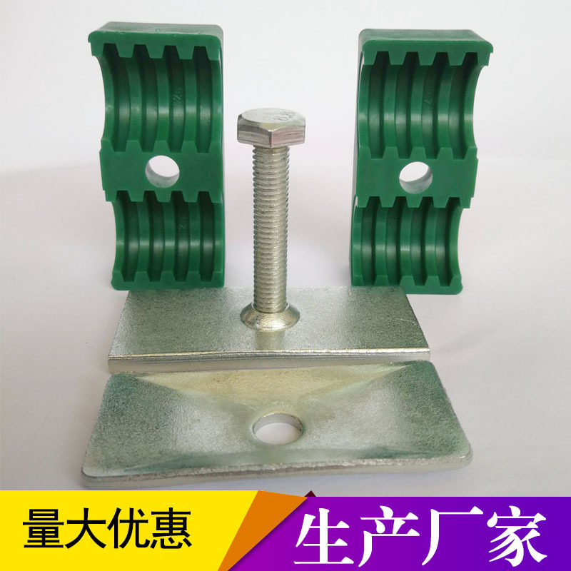 厂家直供 重型塑料管夹 船用管夹 金属固定夹 单联管夹