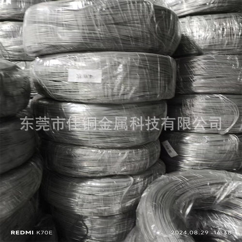 201 304 316L不锈钢钢丝 不锈钢弹簧线中硬线 轴装线 调直棒