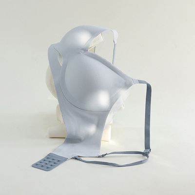 8837#冰凉透气无痕无聚拢文胸钢圈美女内衣款舒适背薄小胸夏季