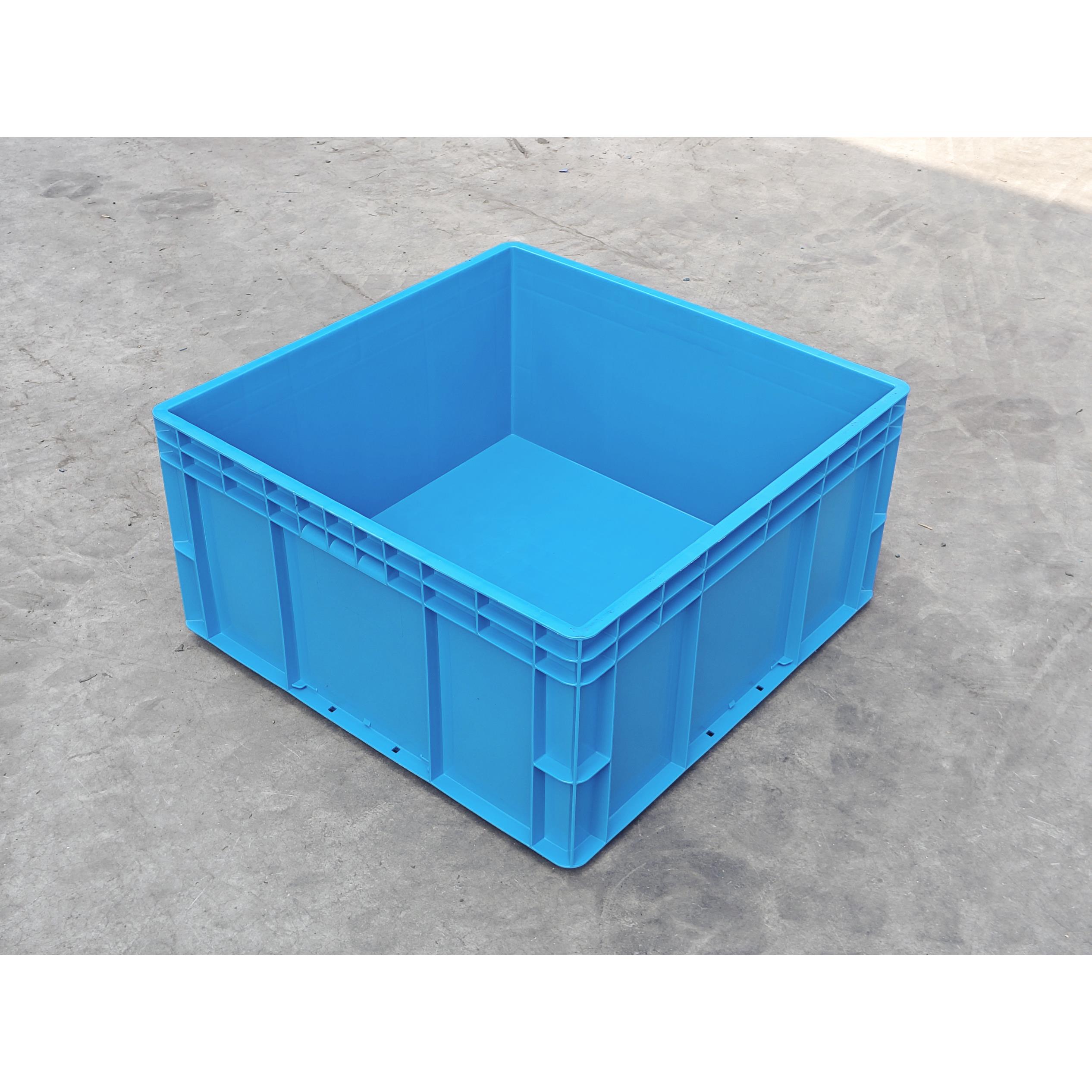 600*600*310塑料周转箱正方形汽配箱方箱6630