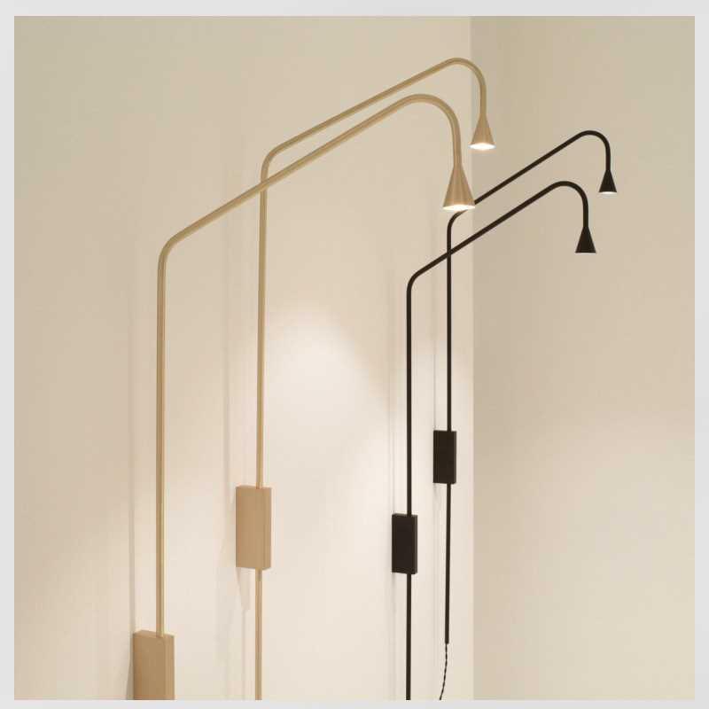 极简主义卧室床头壁灯 北欧简约现代床头柜装饰灯LED创意氛围灯具