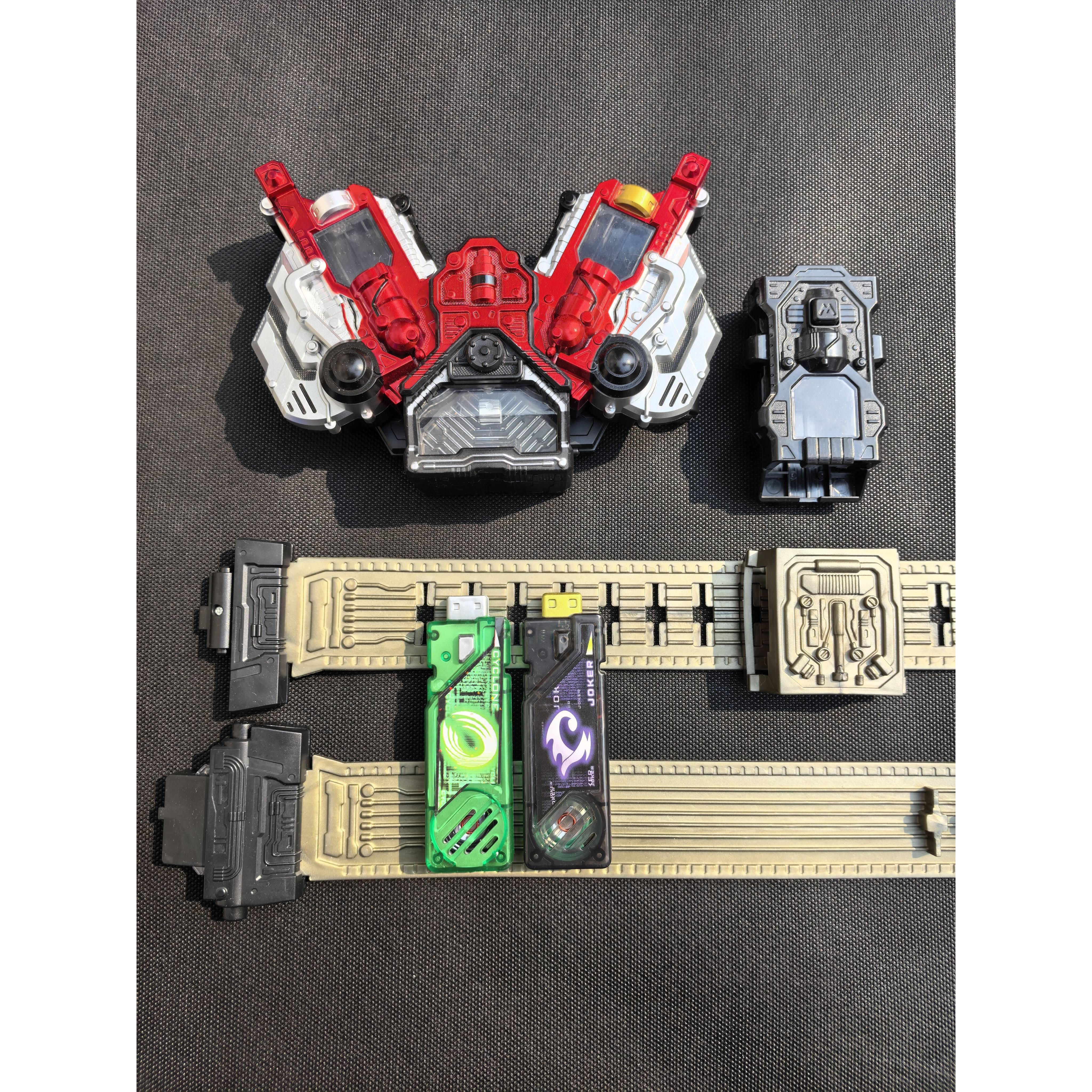 国产日语假面骑士W双活扣DX驱动器有触点记忆体王牌疾风变身腰带