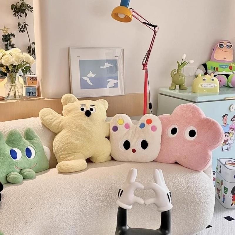 沙发抱枕客厅家居装饰娃娃女生睡觉专用床上靠枕可爱毛绒玩偶公仔