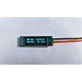 1KV高压电压表1000V液晶电压表OLED双显示电磁炮升压逆变器电压表