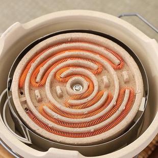 平面不锈钢实验小电炉子1000W实验调温取暖电炉盘电炉丝工业电热