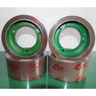 4寸红旗桥棕色砻谷机胶辊 一代丁苯白色胶辊SBR砻谷胶辊 脱壳设备