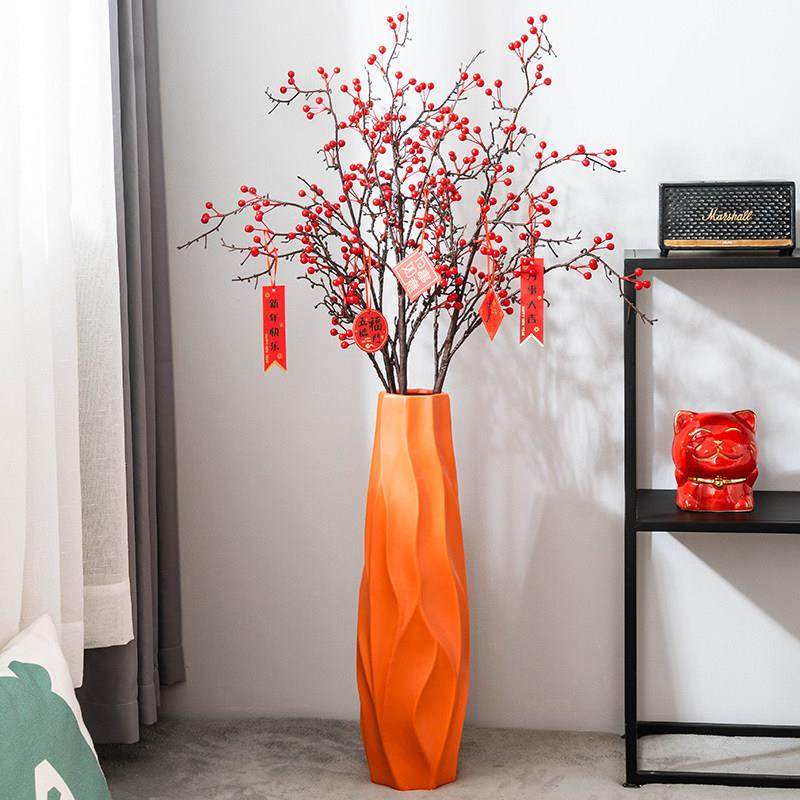 北欧客厅花瓶大型落地摆件电视柜旁边玄关家居装饰品喜庆乔迁礼物,家居饰品,装饰摆件,淘宝优惠券,粉丝福利购,淘宝优惠卷