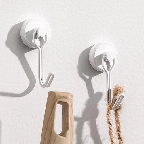 厨房磁吸挂钩冰箱侧面强力磁铁钩子壁挂毛巾收纳置物入户门吸铁石