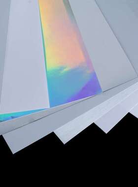 强粘a4不干胶打印纸哑银纸标签透明合成纸轮胎胶A3防水激光刮不掉