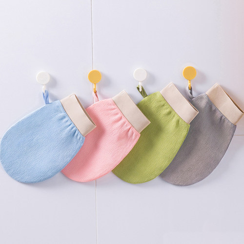 搓澡巾强力搓泥粗砂去污搓背沐浴双面成人洗澡巾家用男女搓澡手套