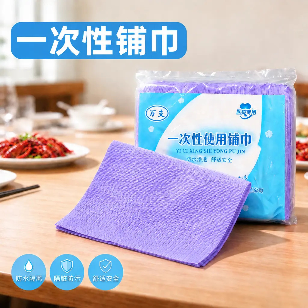 一次性铺巾餐桌铺巾桌布旅行酒店隔脏垫防污隔离防水吃火锅防油