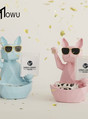 速发【摆件】五折起风摆件复居摆设酒柜店铺桌面软装饰品