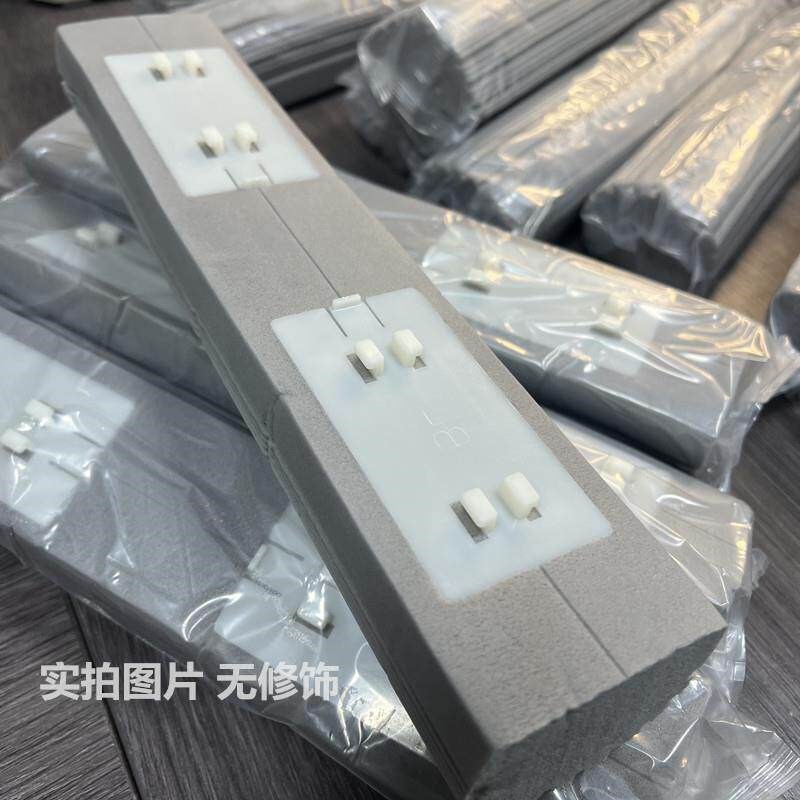 速发快速软化对折挤水拖把头对折海绵头窄口28c替换棉头pva棉头