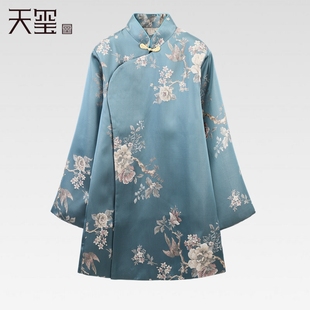 用品 老人纯棉高旗全套殡 士档袍闰年真丝寿服葬 寿衣 速发款