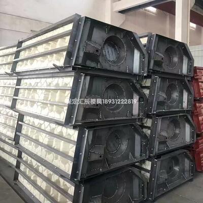 水泥仿石面阶梯生态箱式砌块铁模具水利挡土墙植草式护坡磨具