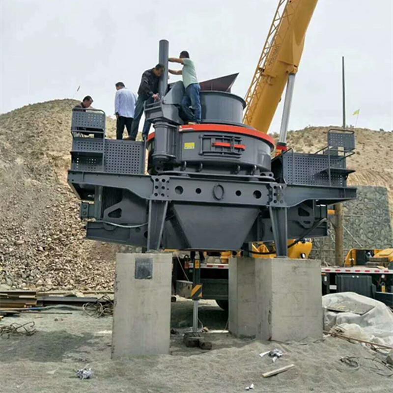 VIS系列冲击式矿山开采制砂机移动式鹅卵石制沙破碎设备