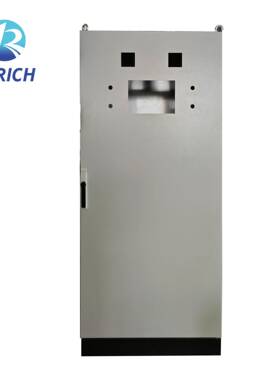 ES仿威图独立式控制柜五折型材工业配电柜电气柜IP56户外防雨柜子