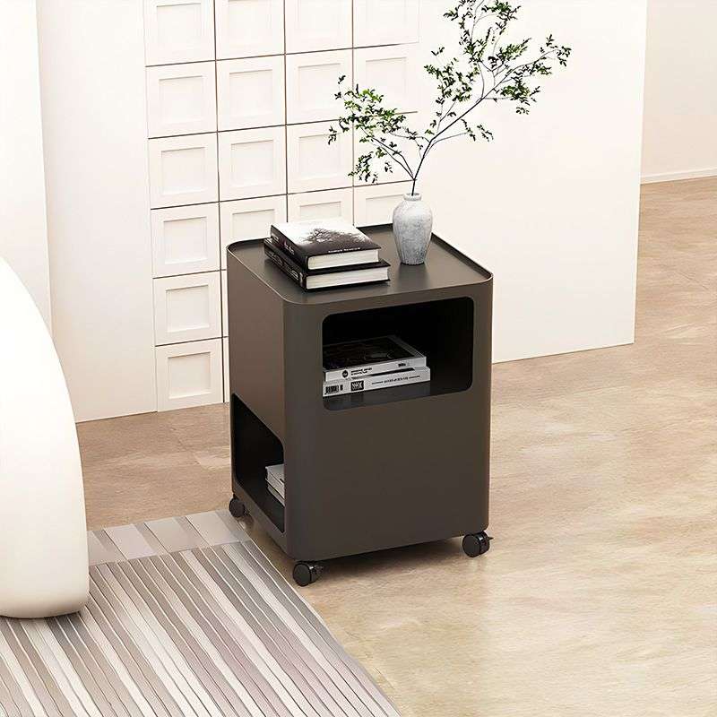 床头柜替代品家用卧室创意床边储物柜简约现代收纳置物架铁艺边几