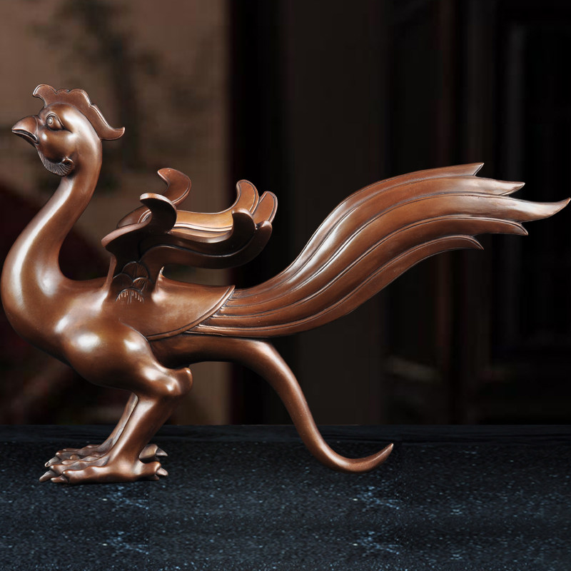 紫铜四大神兽摆件四方瑞兽青龙白虎玄武朱雀四方神一套客厅装饰品,家居饰品,桌面摆件,淘宝优惠券,粉丝福利购,淘宝优惠卷