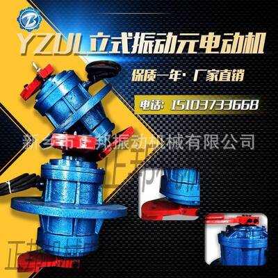 立式振动电机工业380v震动电机小型矿筛振动马达抛光机研磨机