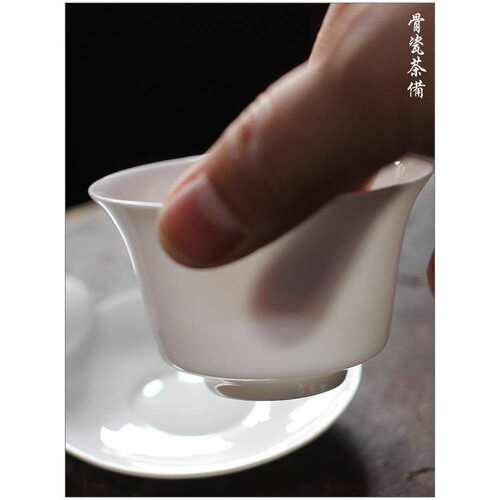 【骨瓷 盖碗】 轻薄 三才碗 工夫茶碗 茶备 盖瓯 新品