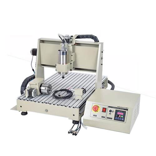 CNC6040小数控雕刻机PCB电路DV板克雕刻刻亚力广告牌雕型机
