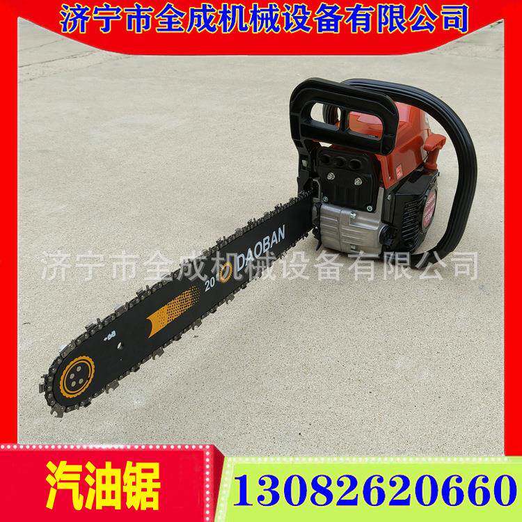 砍柴伐木机汽油链锯砍树锯树锯木头园林工具汽油锯摩托油锯