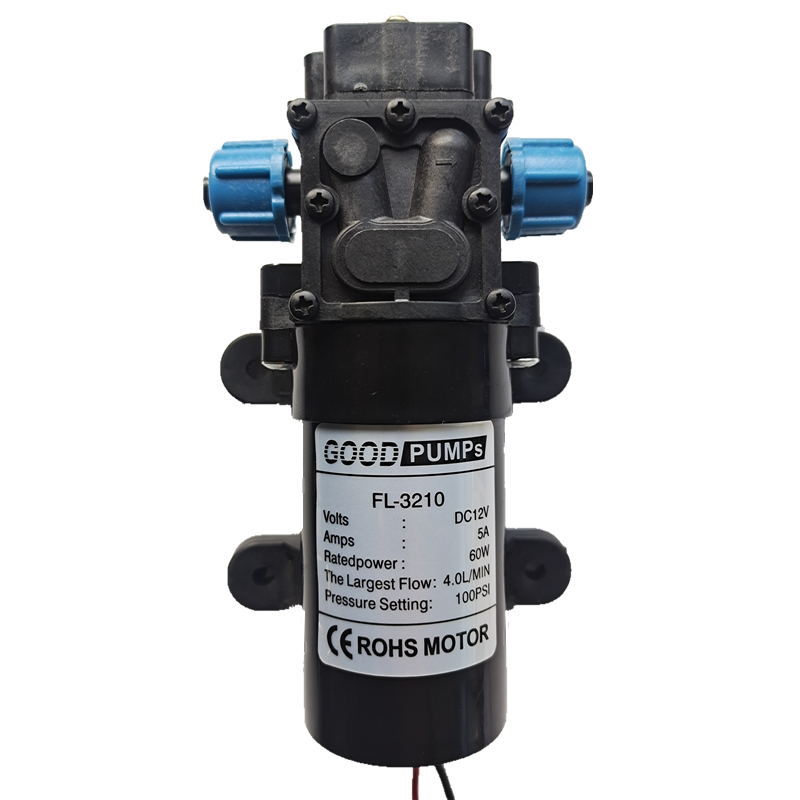 12V48V18V电动喷雾p器泵24V60W4L回流隔膜泵4分泵1/2泵直流螺纹泵