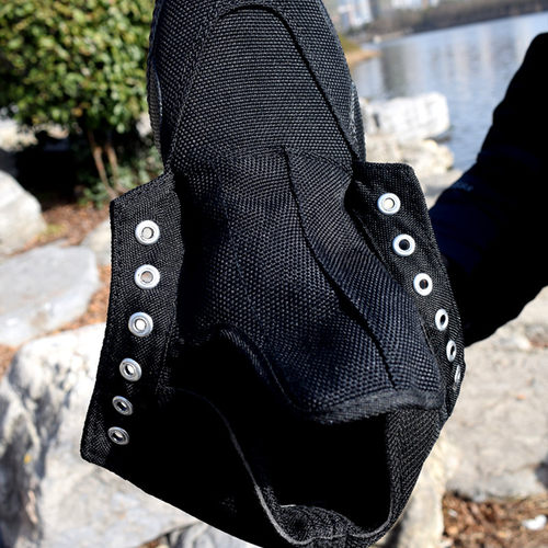 高帮解放鞋劳保鞋男女保安鞋防滑耐磨H登山鞋结实耐穿透气民工胶