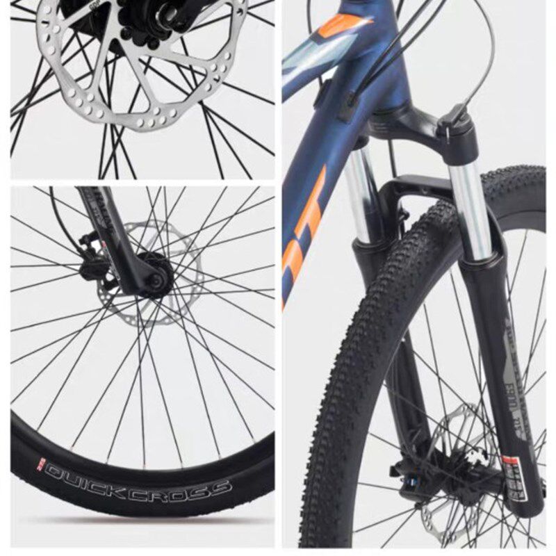 慧羽-山地轮组24l寸26寸29寸27.5寸铝培林旋式花鼓加厚带铆钉车圈