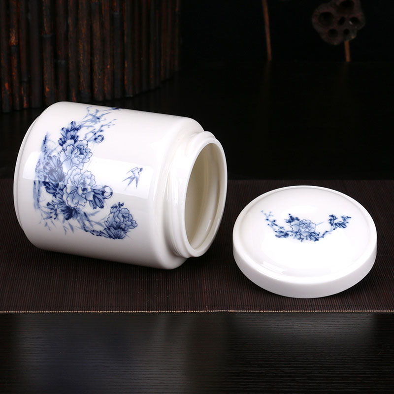 陶瓷膏方罐冬令膏方陶瓷罐固元膏A专用瓷罐中药罐茶叶密封罐蜂蜜