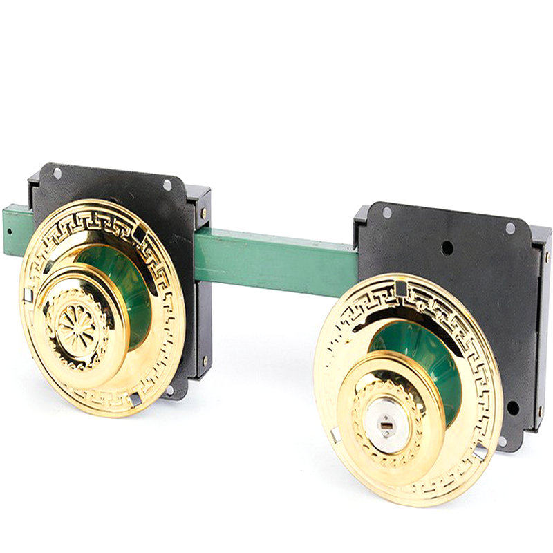 大门锁双开门铁门木门o防盗锁齿条锁超C钥匙别墅门老式农村大门锁