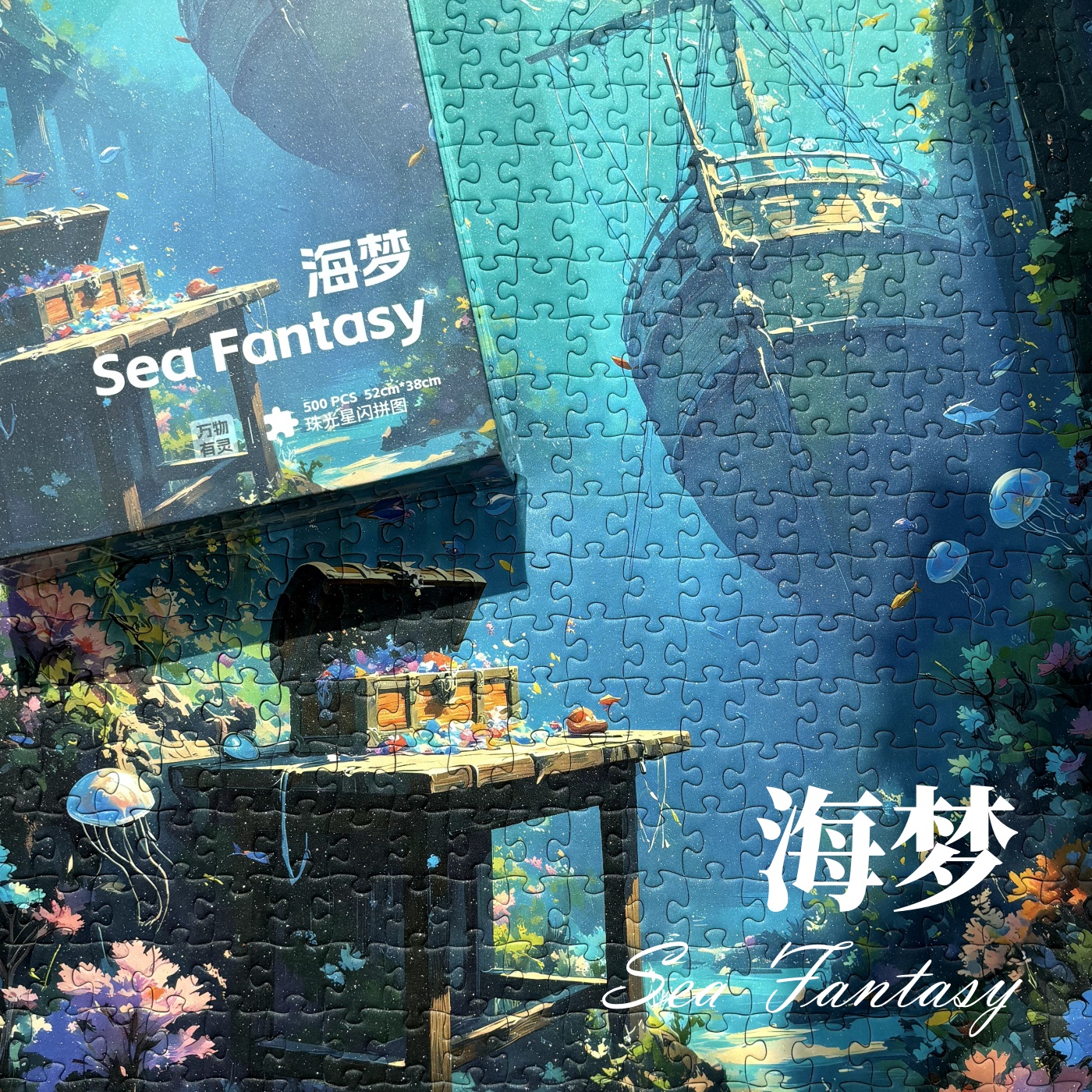 [新品上市]屿间海梦成人拼图500