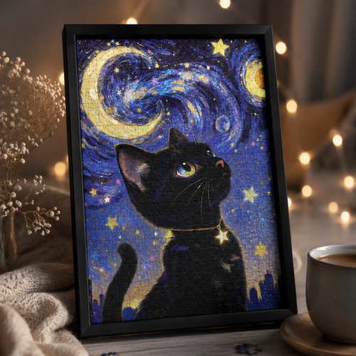 必入爆款【星空小猫】星闪拼图