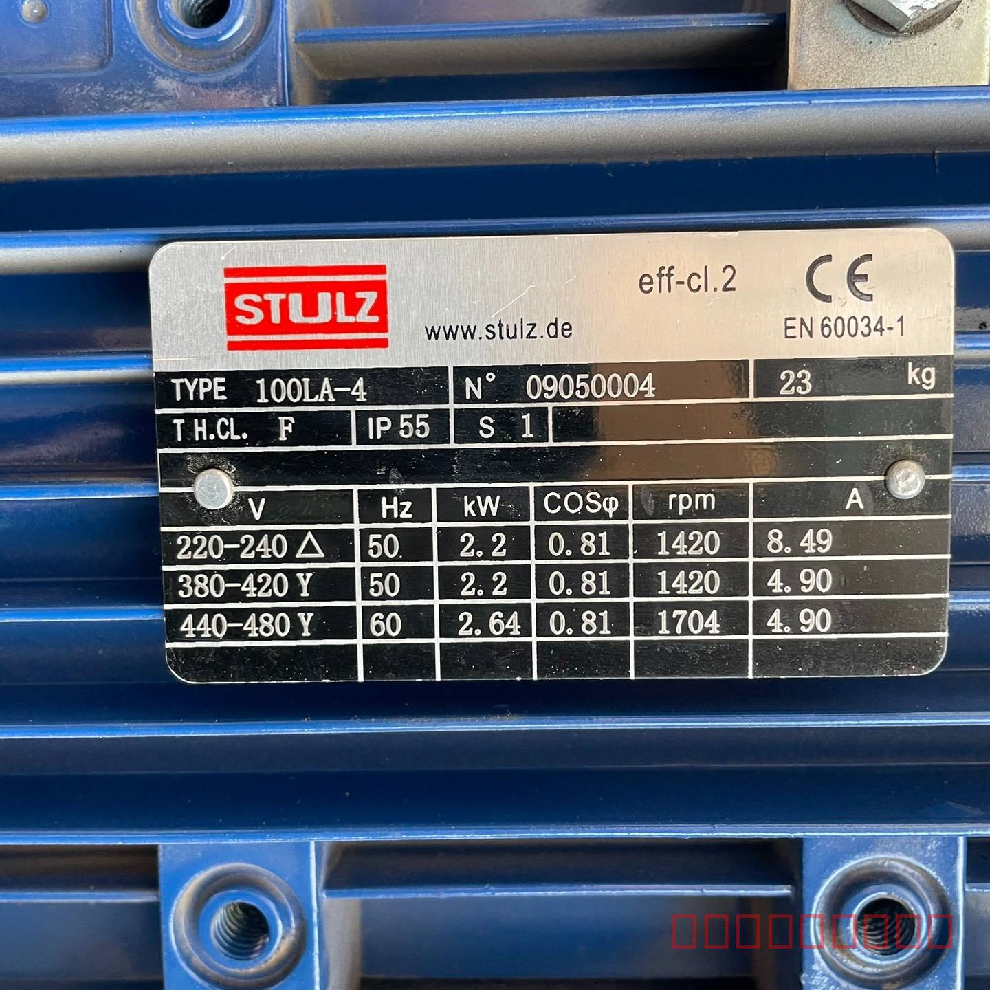 议价世图兹电机STULZ电机100LA-4