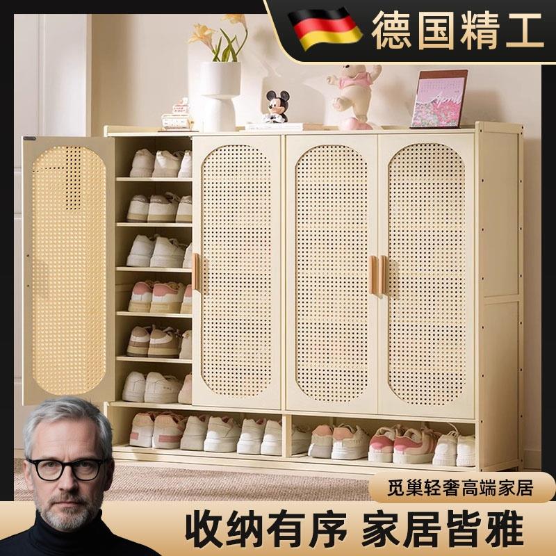 德国鞋架多层家用门口鞋子收纳架2025年新款出租房入户门防尘鞋柜
