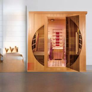 西蒙达电石家用蒸汽房桑拿房远红外光波房家用单、双干蒸汽房定制